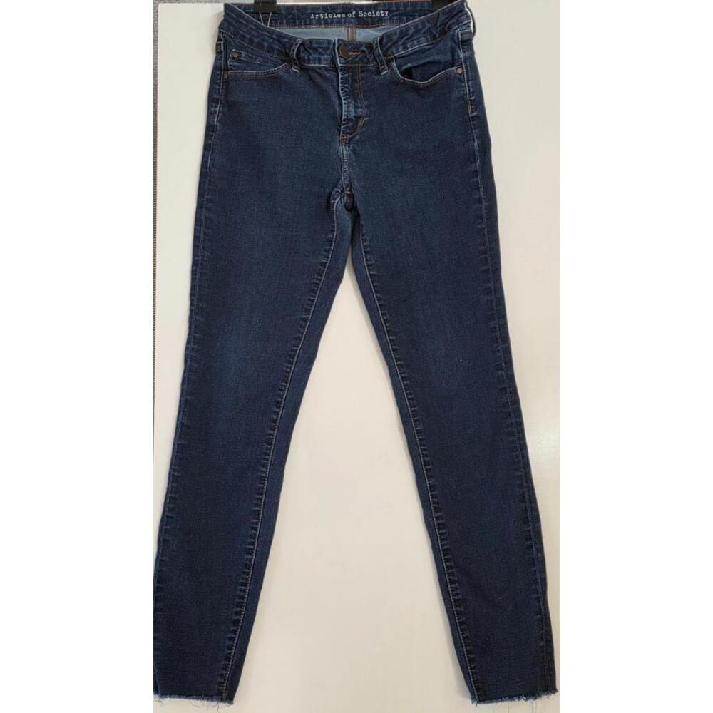 Articles of Society Jeans Women Waist 29 Cut 1991 Style 5350pl161N, cut off hem